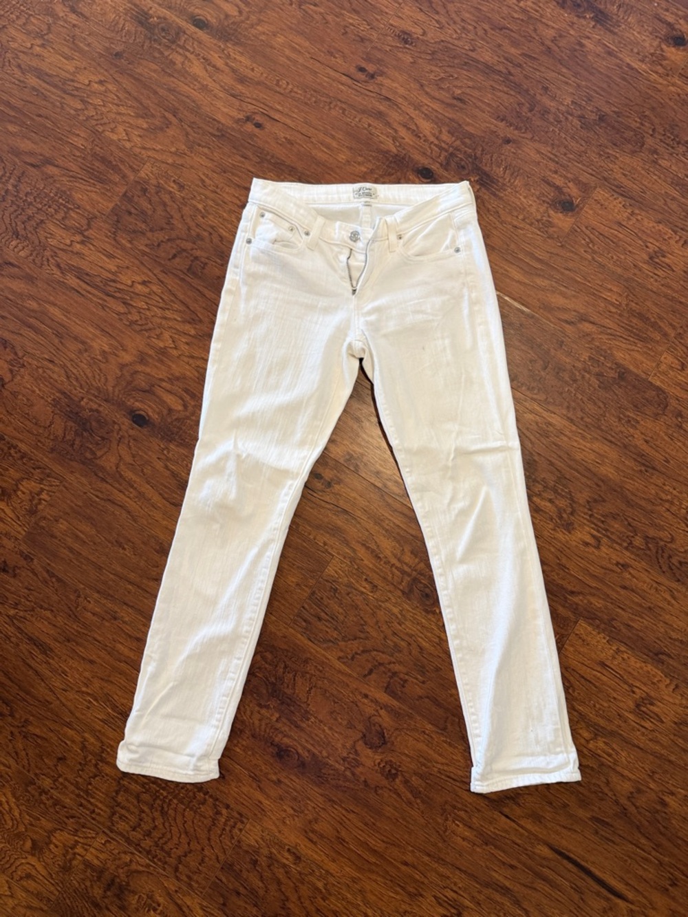 J. Crew Women's White Slim boyfriend size 24